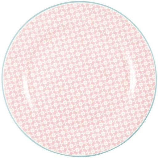 Piatto Dolce Helle Pale Pink -  Greengate -  Segni Particolari.