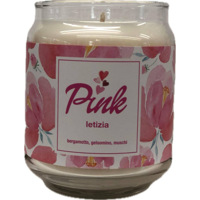 Pink Letizia - Candela in Lattina