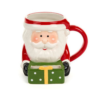 Tazza Mug Babbo Natale con Porta Biscotti