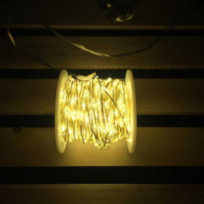 Catena Luci 400 Micro Led 20m Luce Calda