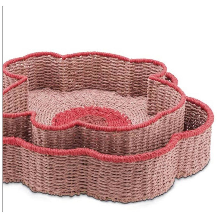 Incarta Set 2 Vassoi Fiore