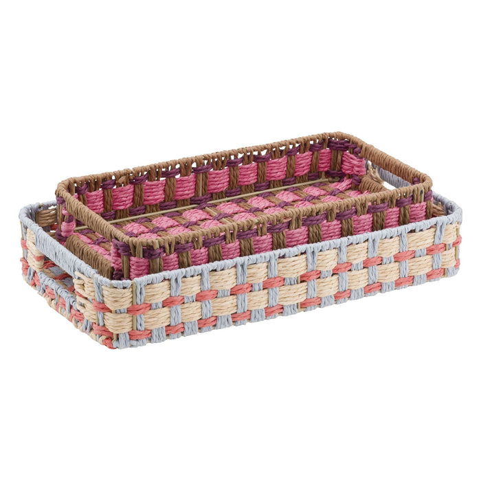 Incarta Set 2 Vassoi Rettangolari