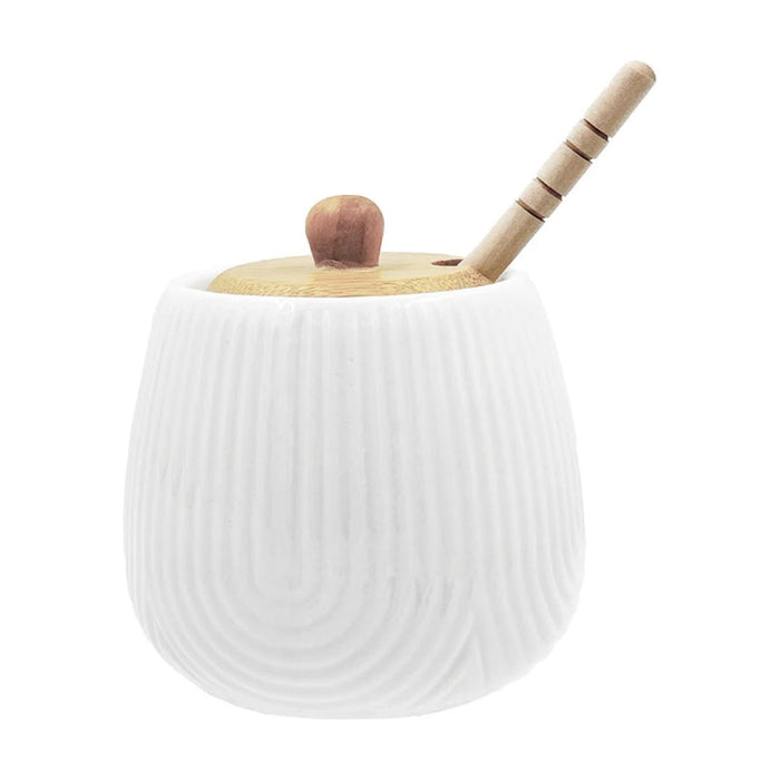 Intavola Vasetto Miele con servimiele