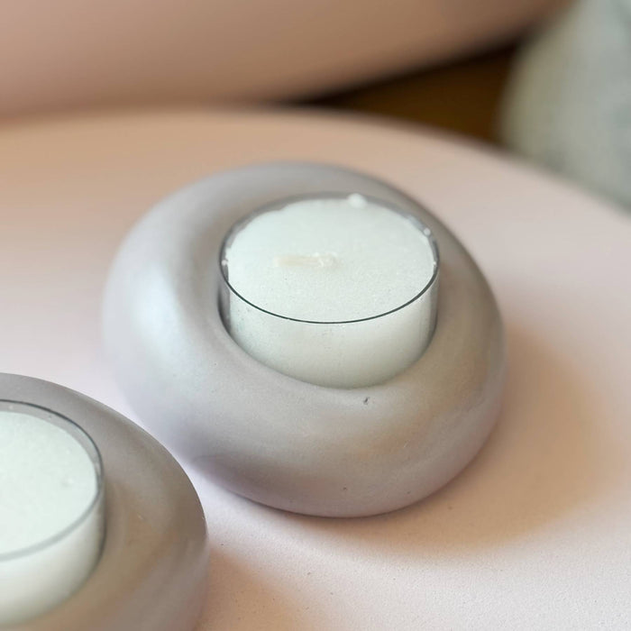 Twins Set 2 Porta Tealight - Glossy