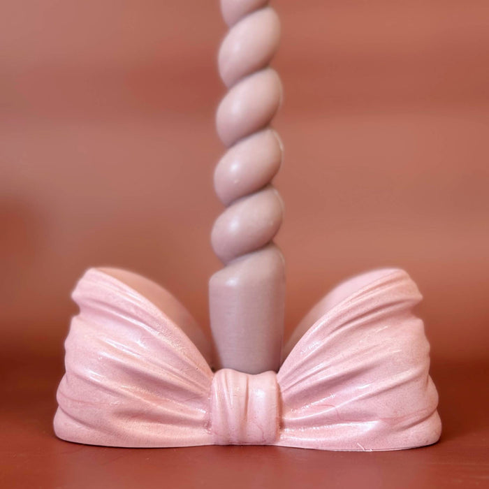 Bow Portacandela Fiocco - Glossy