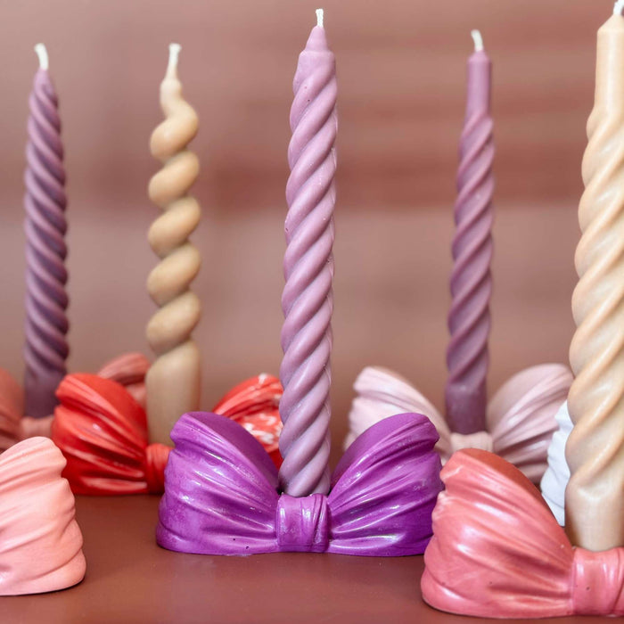 Bow Portacandela Fiocco - Glossy