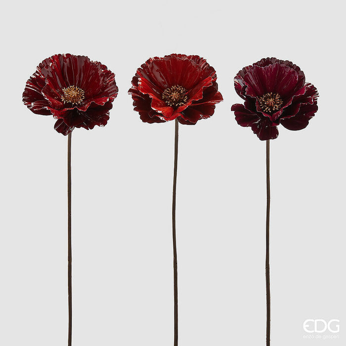 Papavero Glossy Ramo 70cm