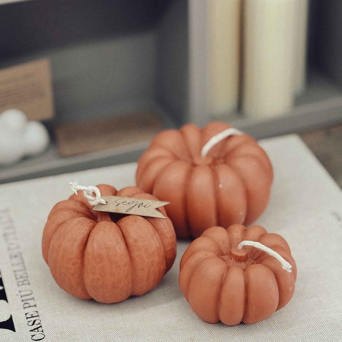 Pumpkin Charm Candela Decor
