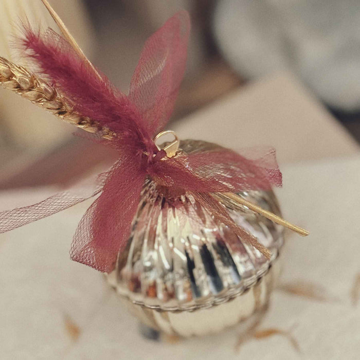 Xmas Bauble Gold - Candela Profumata