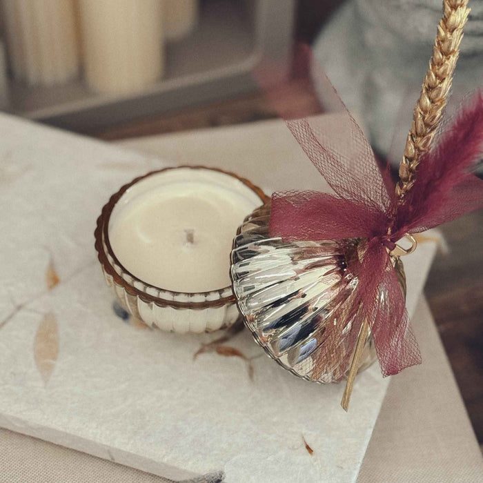 Xmas Bauble Gold - Candela Profumata
