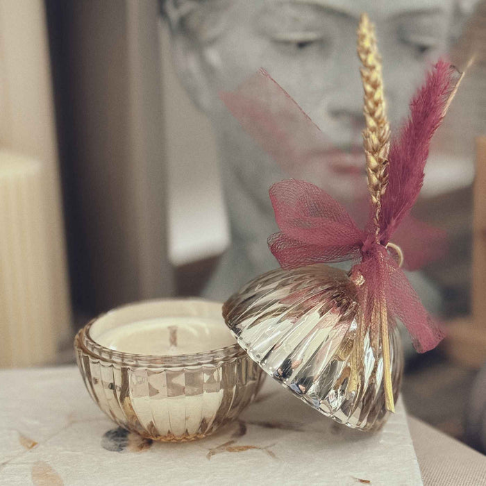 Xmas Bauble Gold - Candela Profumata