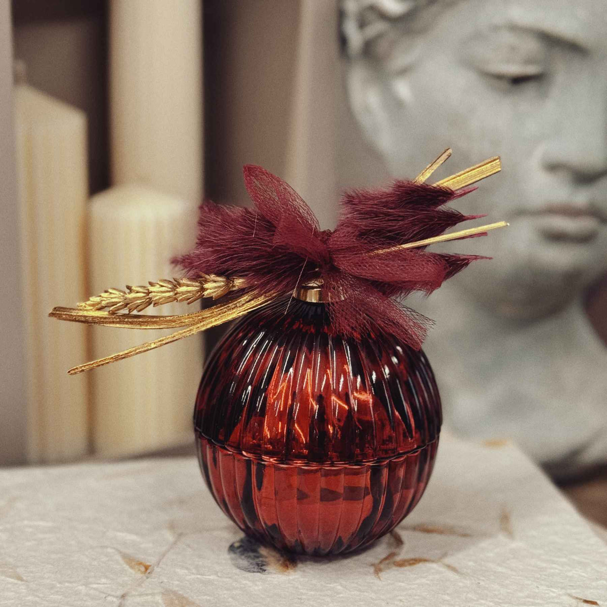 Candela Di Compleanno Numero 6 Con Bordo Rosso – Altezza 13,8 Cm, Design Classico, 1 Pezzo, Perfetta Per Decorare La Torta