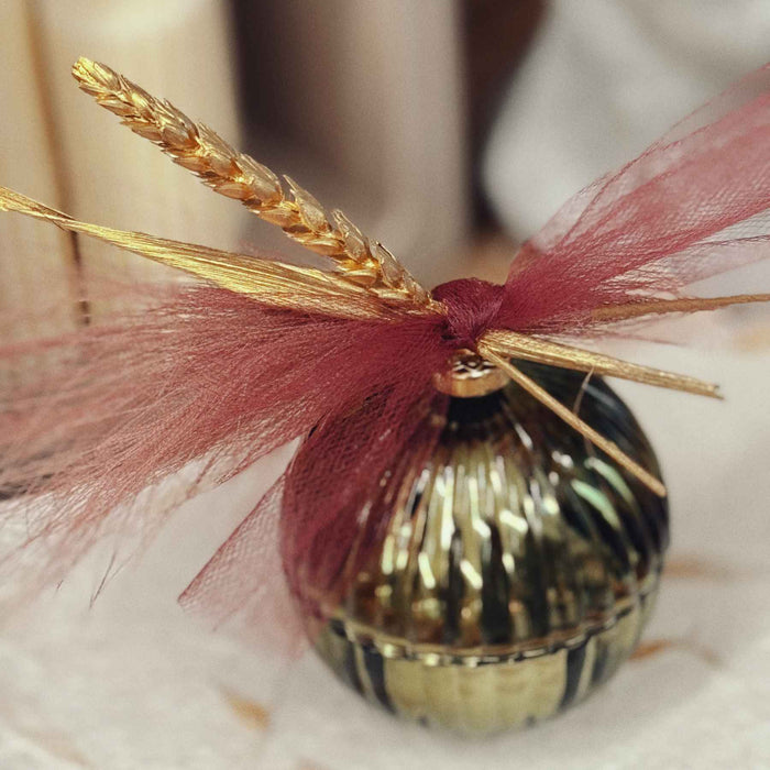 Xmas Bauble Green - Candela Profumata