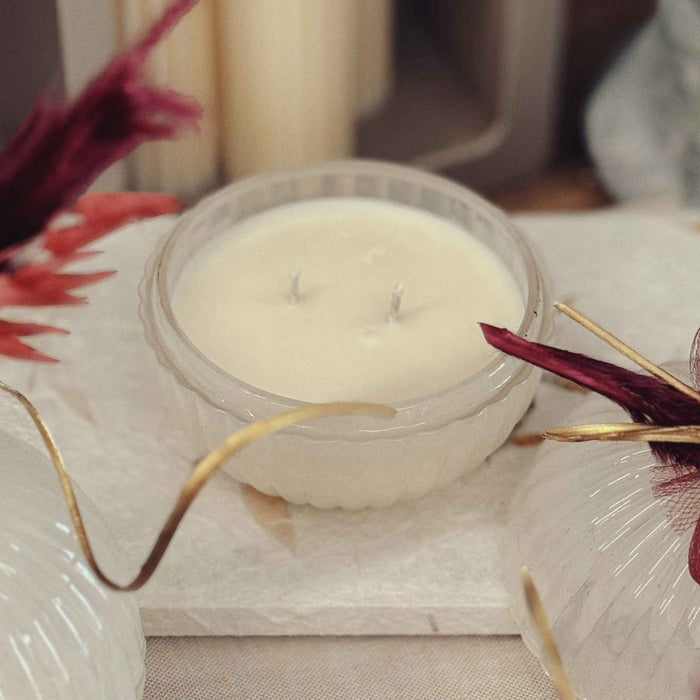 Xmas Bauble White - Candela Profumata