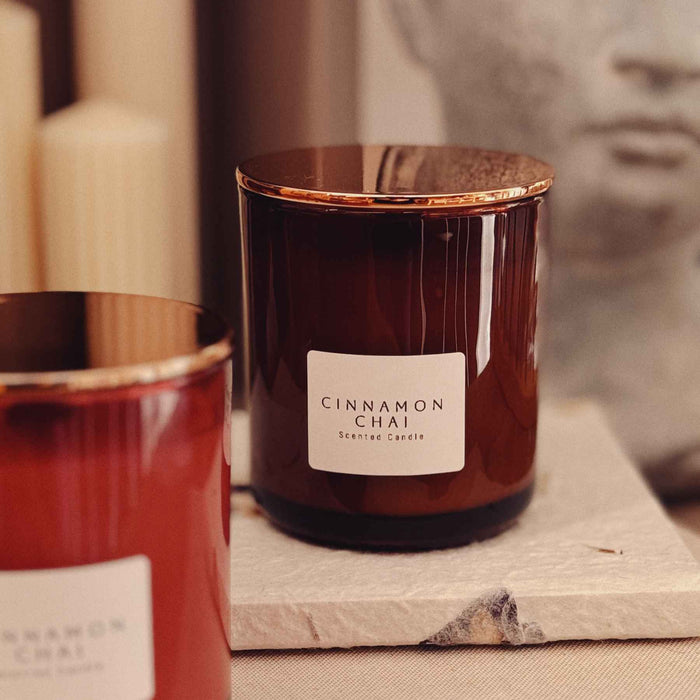 Ambra Glass - Candela Profumata