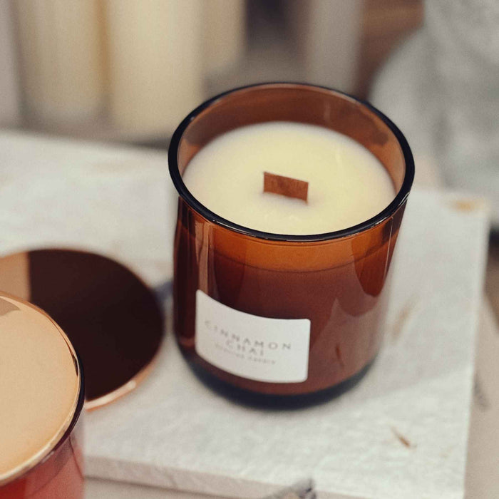 Ambra Glass - Candela Profumata