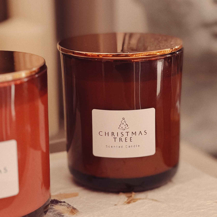 Ambra Glass - Candela Profumata