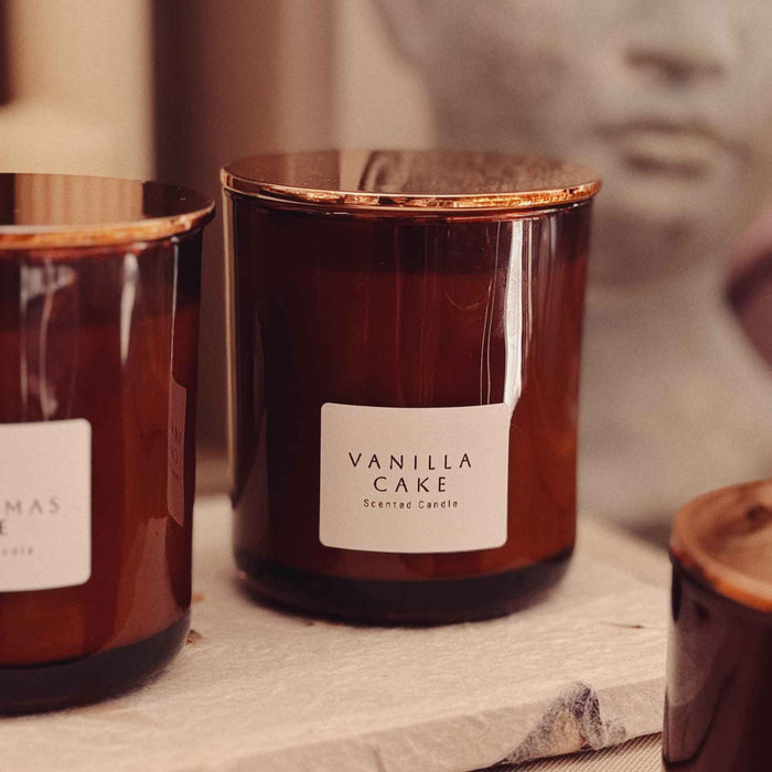 Ambra Glass - Candela Profumata