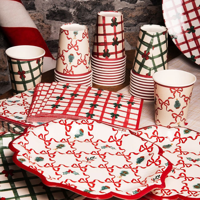 Xmas Fiocchi - Set 18 Bicchieri Carta