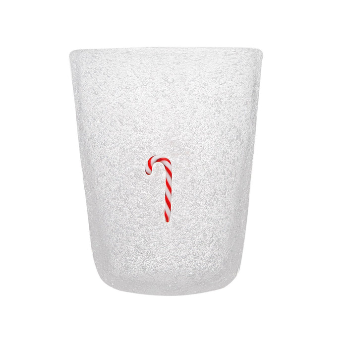 Xmas Bicchiere Acqua - Candy Cane