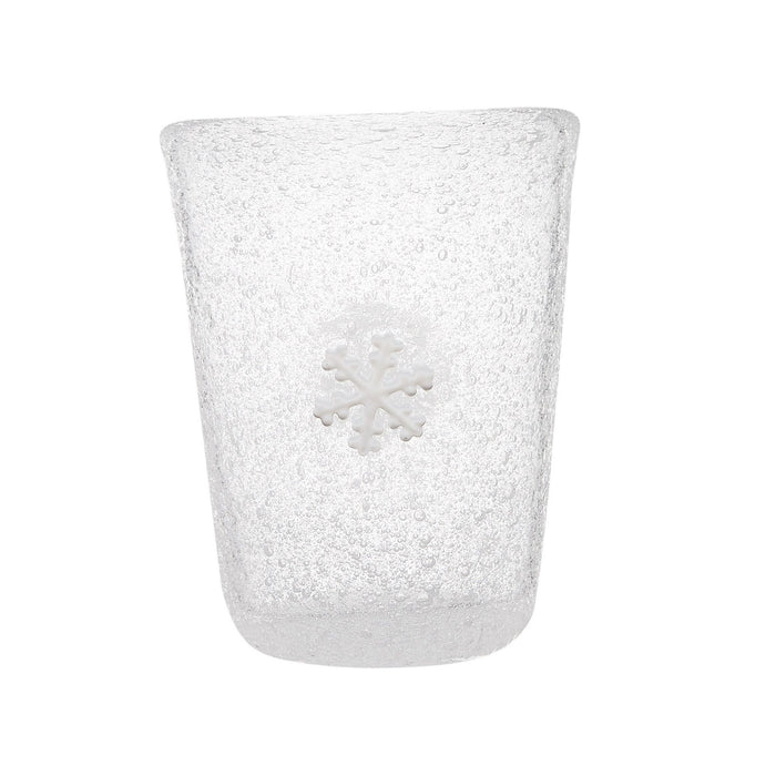 Xmas Bicchiere Acqua - Fiocco di Neve