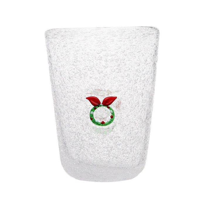Xmas Bicchiere Acqua - Ghirlanda