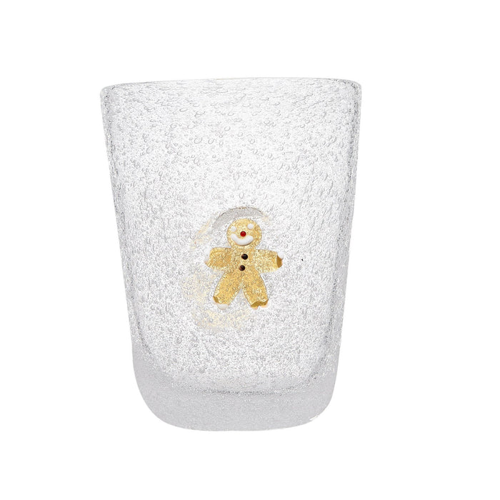 Xmas Bicchiere Acqua - Gingerbread