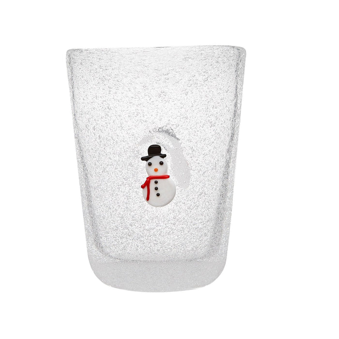 Xmas Bicchiere Acqua - Snowman