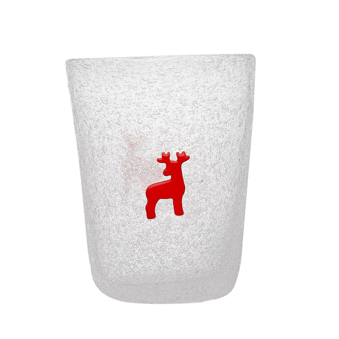 Xmas Bicchiere Acqua - Renna