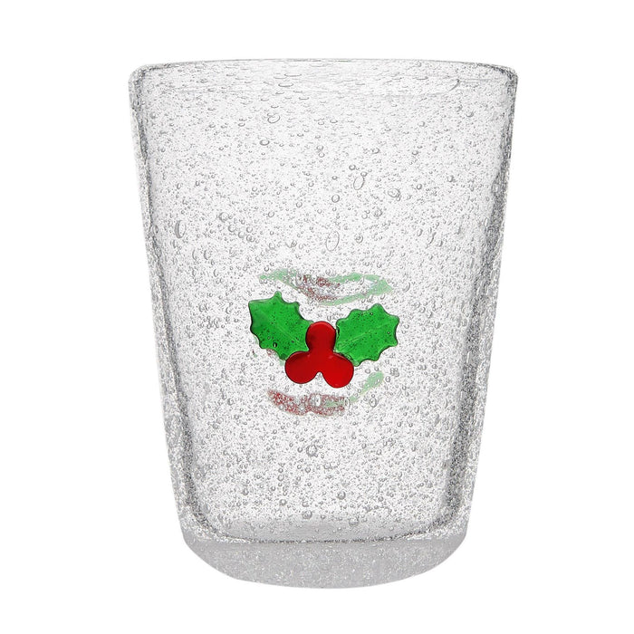 Xmas Bicchiere Acqua - Vischio