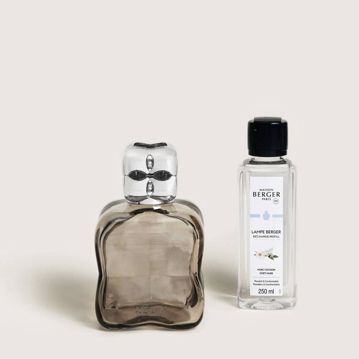 Cosy Sabbia + 250ml Musc Cocoon - Cofanetto Lampe Berger