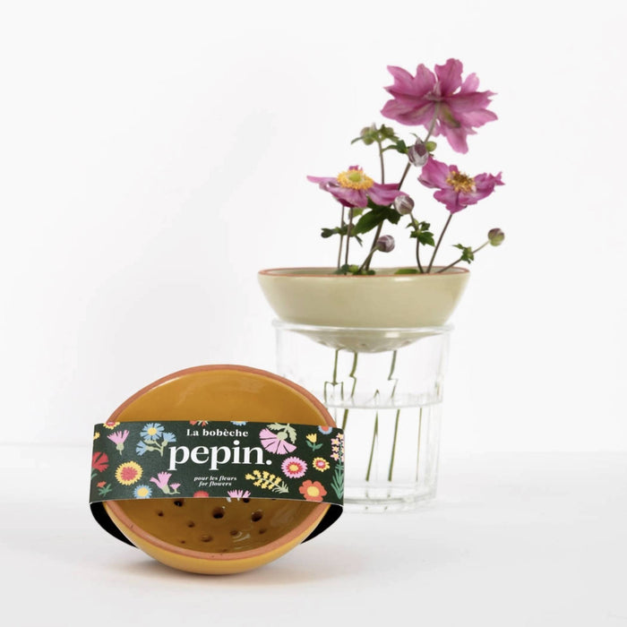 Bobèche Fiori - Giallo senape