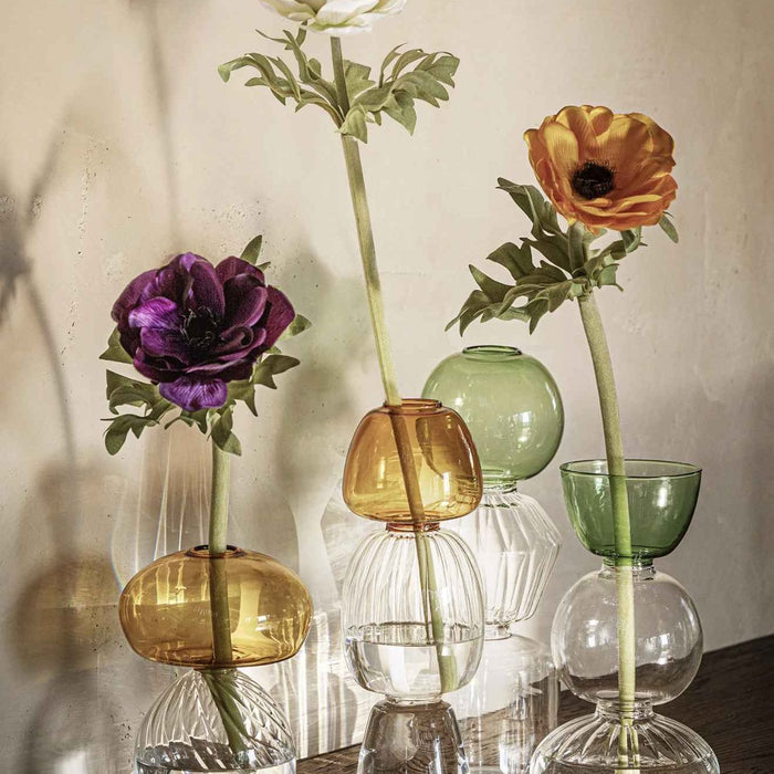 Vaso Monofiore Giallo S