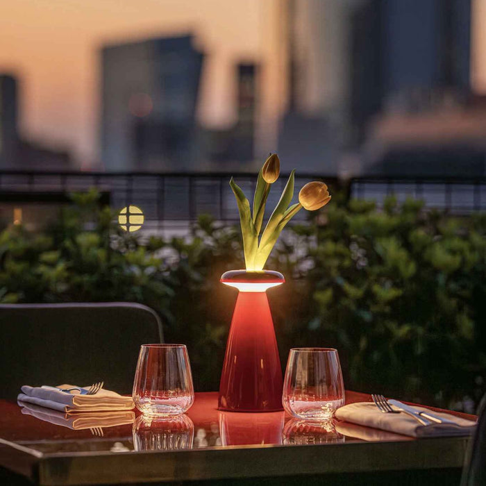 Lucilla Lampada Led con Portafiori