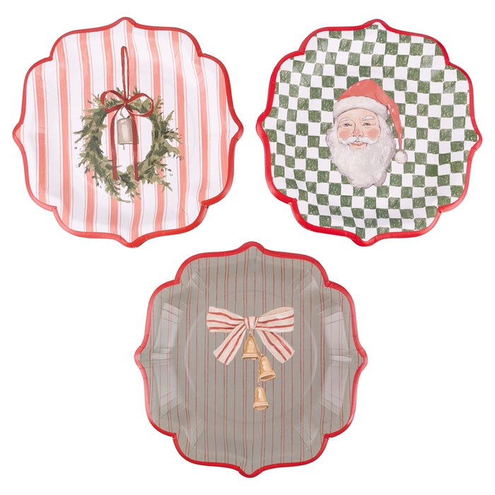 Cottage - Set 15 Piatti Carta