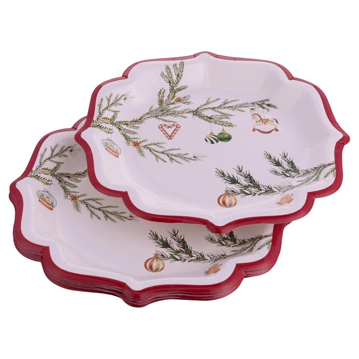Rametto Xms - Set 15 Piatti Carta