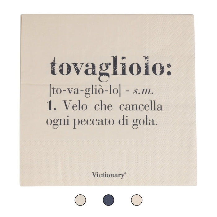 Victionary - Set 30 Tovaglioli Carta