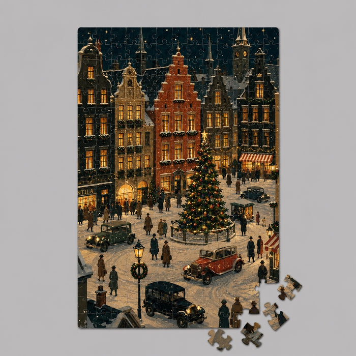 Mini Puzzle - Piazza Innevata