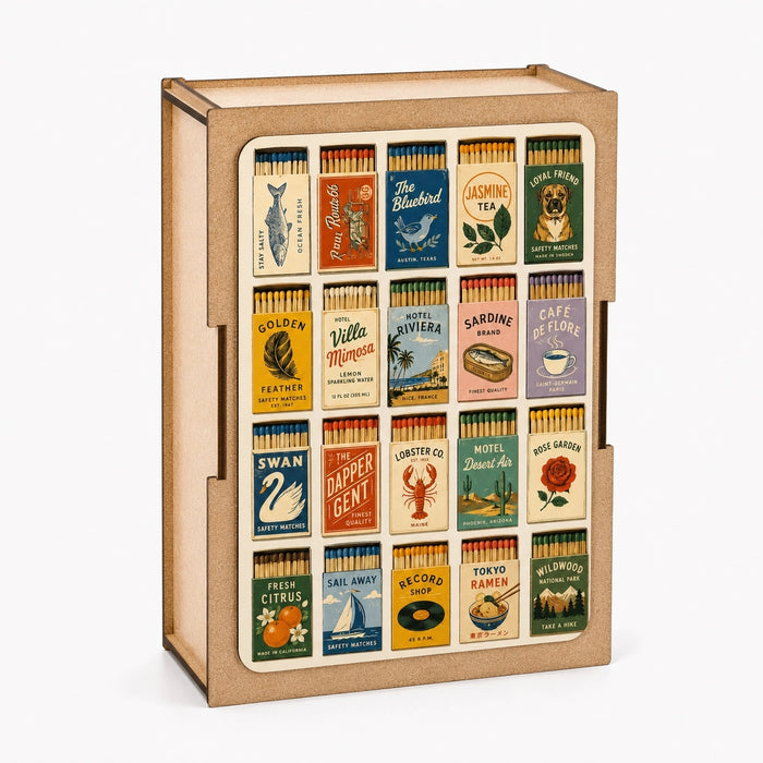 Mini Puzzle - Vintage Fiammiferi Box