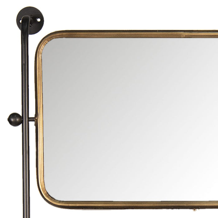 Specchio da Parete con Mensole -  Clayre & Eef -  Segni Particolari.