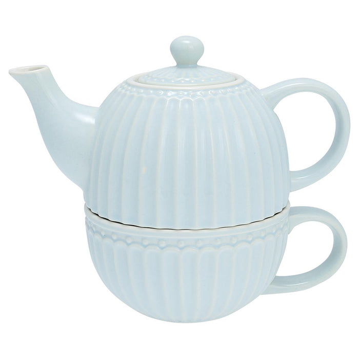 Tea For One Alice Pale Blue Greengate segni-particolari-home Tazze da The