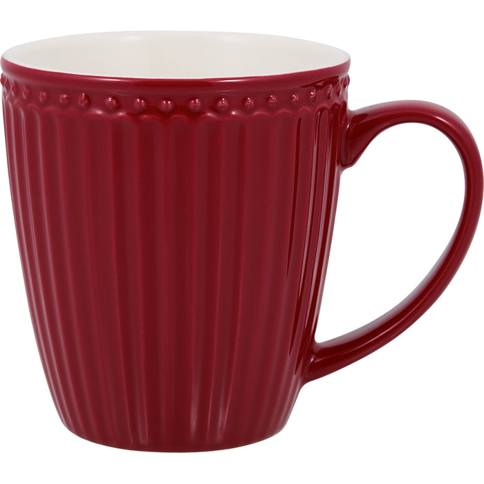 Alice Clared Red Tazza Mug