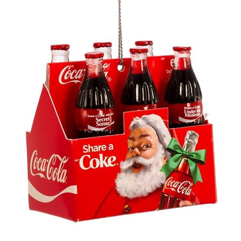 Cassetta Bottiglie Coca Cola Addobbo