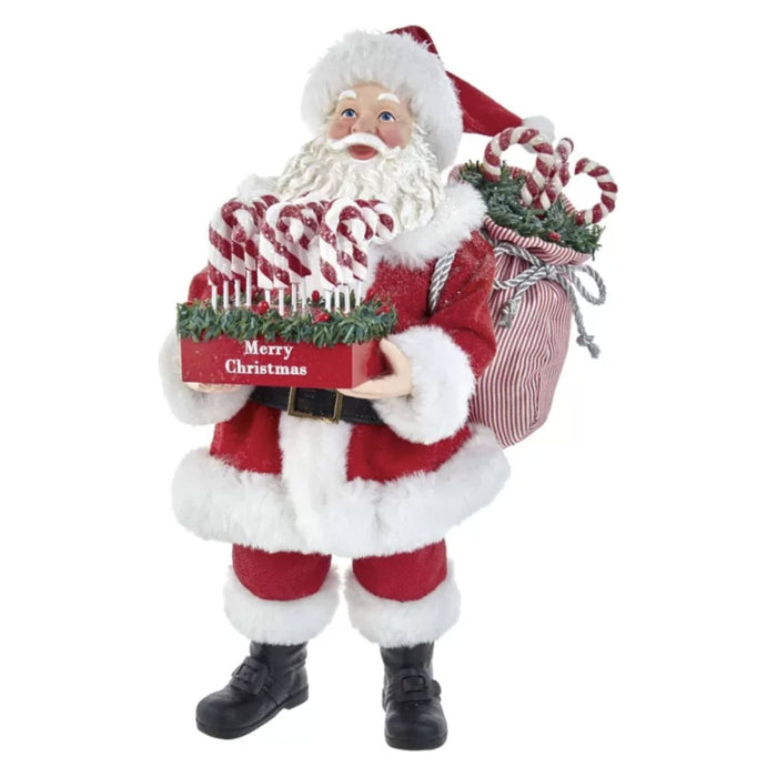 Babbo Natale con Vassoio Candy Cane
