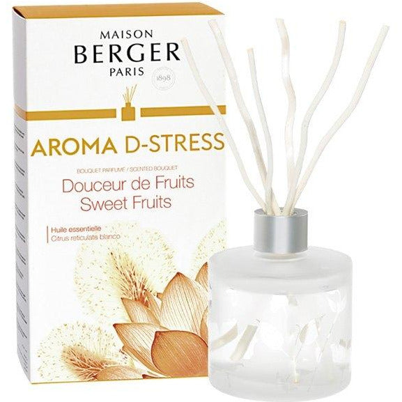 Aroma D-Stress Douceur de Fruits - Diffusore Bacchette 180ml -  Parfum Berger -  Segni Particolari.