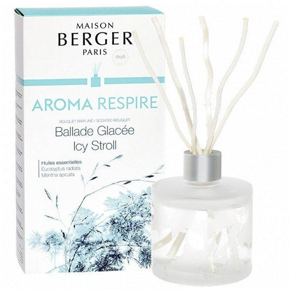 Aroma Respire Ballade Glacée - Diffusore Bacchette 180ml -  Parfum Berger -  Segni Particolari.