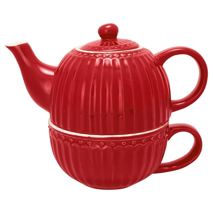 Alice Red Tea For One Greengate segni-particolari-home Tazze da The