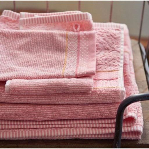 Asciugamano Rosa Geometrico 55x100 Cm | Cotone Assorbente | Moderno Per Bagno | PiP Studio - Foto 10