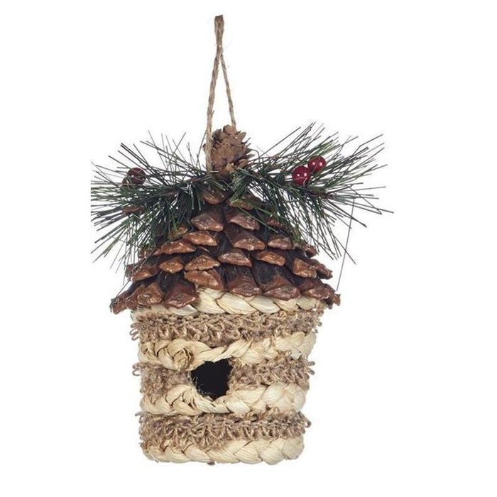 Casetta Uccellino Pigna Goodwill segni-particolari-home Palline e addobbi natalizi