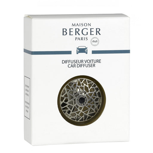 Diffusore Auto Graphic Nickel (senza pastiglia profumo) Parfum Berger segni-particolari-home Profumatori Auto